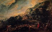 Ulysses and Nausicaa on the Island of the Phaeacians, Peter Paul Rubens